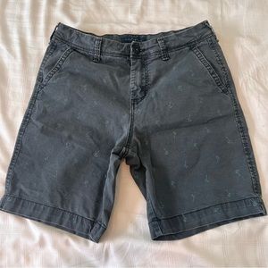 Aeropostale Shorts, Palm Tree Print